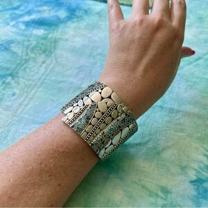 JOHN HARDY KALI LAVAFIRE SEA CUFF